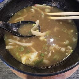 This is supposed to be beef curry udon. As you can see, extremely watered down and the noodles aren't udon.