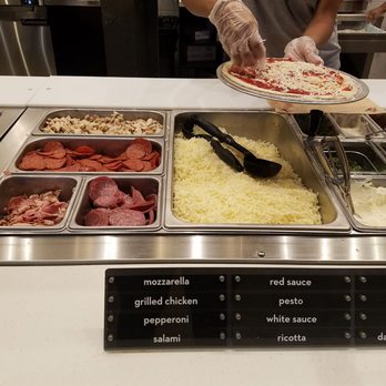 MOD Pizza - Canadian bacon, salame & pepperoni -my favs - Fast Food Near Me - Kent, Washington MOD Pizza - Canadian bacon, salame & pepperoni -my favs - Fast Food Near Me - Kent, Washington
