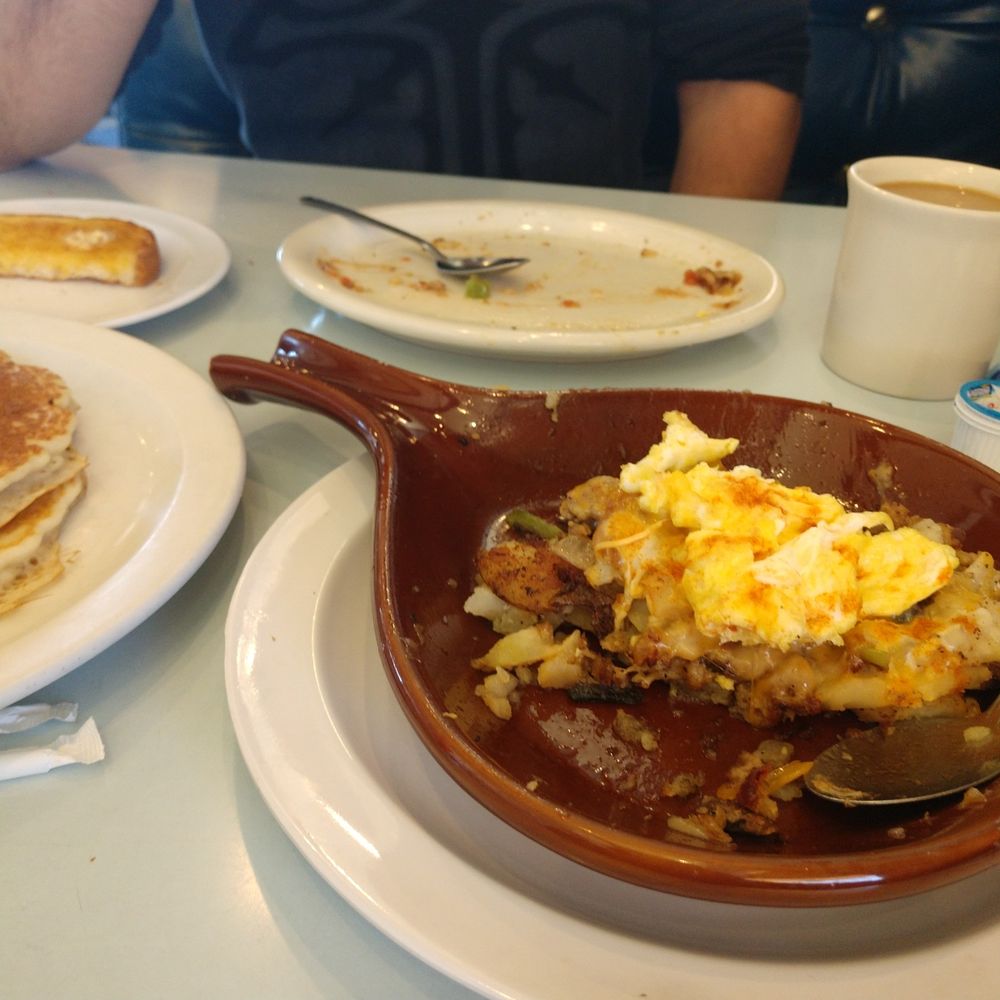 The Village Grille - Italian sausage skillet - American Near Me - Lancaster, California The Village Grille - Italian sausage skillet - American Near Me - Lancaster, California
