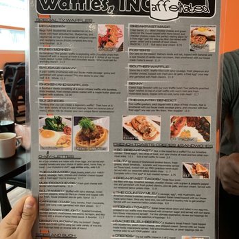 Waffles INCaffeinated - Menu again - Breakfast & Brunch Near Me - Pittsburgh, Pennsylvania