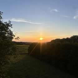 Restaurant Windmühle - Blick von der Terrasse!
