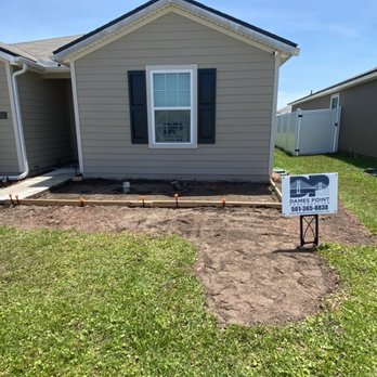 Dames Point Construction - Framed up for a front patio - General Contractors Near Me Dames Point Construction - Framed up for a front patio - General Contractors Near Me