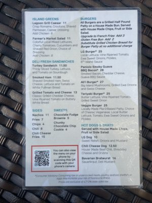 Menu photo 4 Lagoon Grill Honolulu, HI Menu photo 4 Lagoon Grill Honolulu, HI