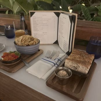 Hau Tree - Chip & Rainbow Caviar and Focaccia - Seafood Near Me - Honolulu, Hawaii