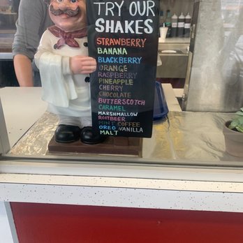 Family Drive-In - Shake Menu - Burgers Near Me - Kent, Washington