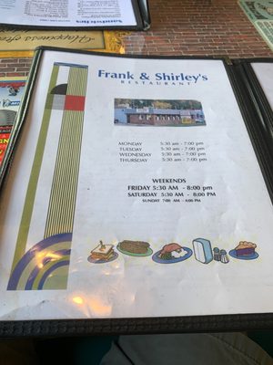 Menu photo 4 Frank & Shirley's Pittsburgh, PA Menu photo 4 Frank & Shirley's Pittsburgh, PA