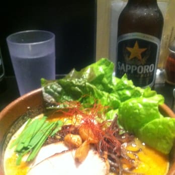 Ramen Dojo - Soybean soup base ramen and a large Sapporo - Ramen Near Me - San Mateo, California Ramen Dojo - Soybean soup base ramen and a large Sapporo - Ramen Near Me - San Mateo, California
