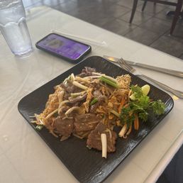 Beef pad-Thai