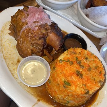 Sangria Cafe - Lechon Plate - Latin American Near Me - Bronx, New York