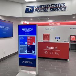 US Post Office - Self service shipping station