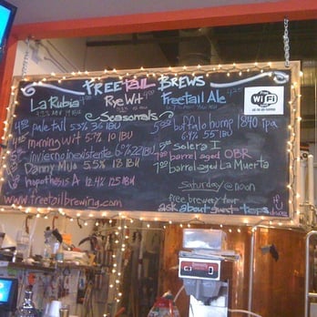 Freetail Brewing - Beer board the day of the OBR bottle release - Pubs Near Me - San Antonio, Texas Freetail Brewing - Beer board the day of the OBR bottle release - Pubs Near Me - San Antonio, Texas