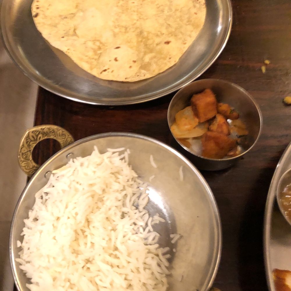 Yellow Bread, fried bread, rice, and I ate the last bread Yellow Bread, fried bread, rice, and I ate the last bread