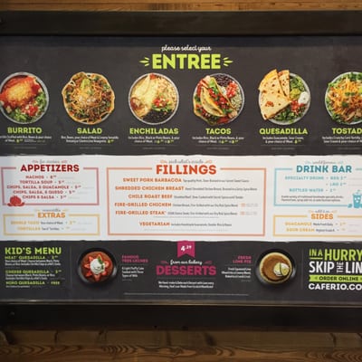Menu photo 5 Cafe Rio Fresh Modern Mexican San Dimas, CA Menu photo 5 Cafe Rio Fresh Modern Mexican San Dimas, CA