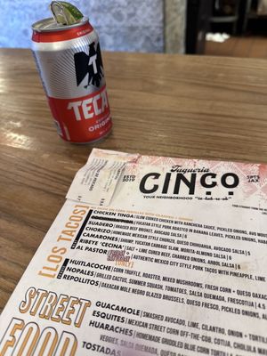 Menu photo 8 Taqueria Cinco Jacksonville, FL Menu photo 8 Taqueria Cinco Jacksonville, FL