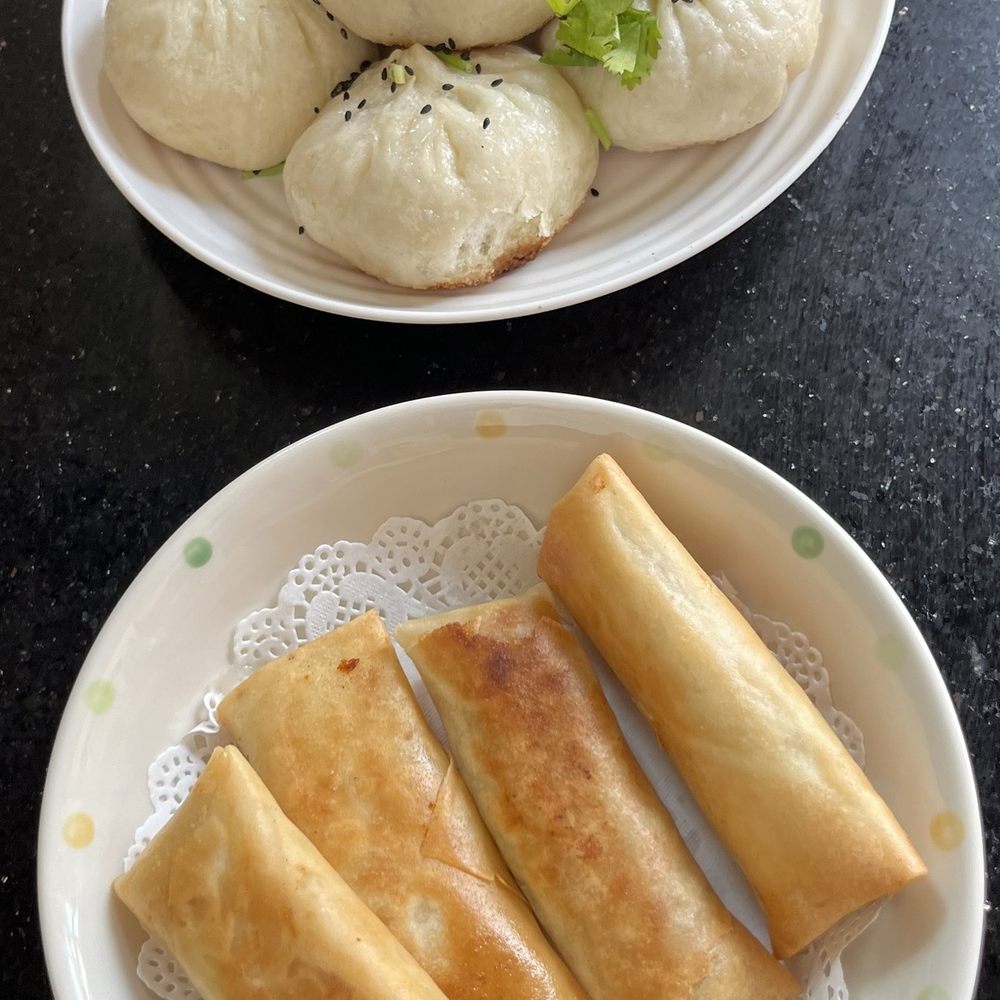 Dim Sum Dumpling House - Pan fried buns and Shanghai Spring Rolls - Dim Sum Near Me - Alhambra, California Dim Sum Dumpling House - Pan fried buns and Shanghai Spring Rolls - Dim Sum Near Me - Alhambra, California