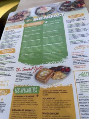 Menu photo 1 The Toasted Yolk Cafe Elizabethtown, KY Menu photo 1 The Toasted Yolk Cafe Elizabethtown, KY