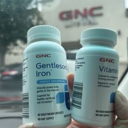 GNC - A girl got to stock up on vitamins and minerals!