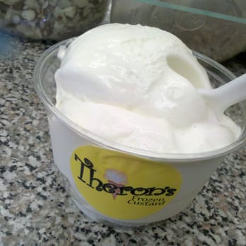 Theron's Frozen Custard - small custard - Ice Cream & Frozen Yogurt Near Me - Redlands, California Theron's Frozen Custard - small custard - Ice Cream & Frozen Yogurt Near Me - Redlands, California