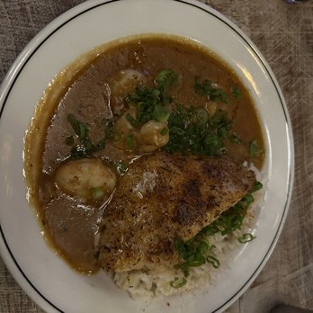 Josephine's Gulf Coast Tradition - Étouffée with gold tile filet - Seafood Near Me - Houston, Texas Josephine's Gulf Coast Tradition - Étouffée with gold tile filet - Seafood Near Me - Houston, Texas