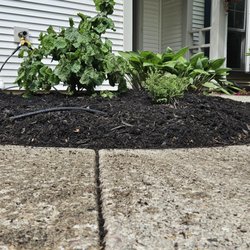 Wolfe Landscaping - Shaping up an old bed into something new! :)3