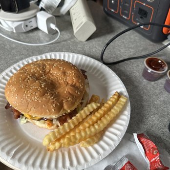 Walker Burger - Same Walker Burger with the Fries - Burgers Near Me - Coleville, California