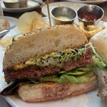 The Wolf - Burger -- JUICY AF - New American Near Me - Oakland, California The Wolf - Burger -- JUICY AF - New American Near Me - Oakland, California