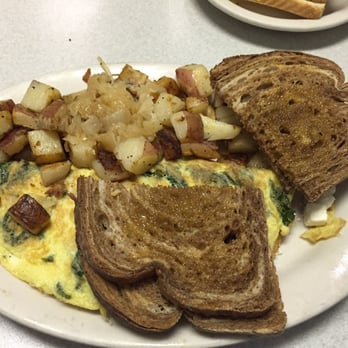 Suzie's Diner - Spinach and feta omelette - Diners Near Me - Hudson, New Hampshire