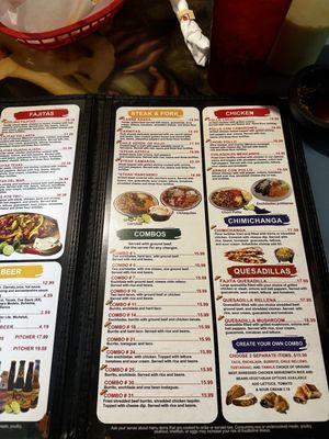 Menu photo 2 Grand Azteca Madison Heights, MI