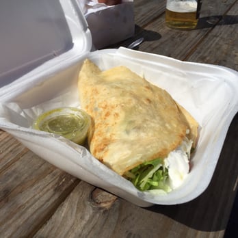 Nacho Taco - My friend's quesadilla! It's yuuuuuuge! - Food Stands Near Me - Jacksonville, Florida Nacho Taco - My friend's quesadilla! It's yuuuuuuge! - Food Stands Near Me - Jacksonville, Florida