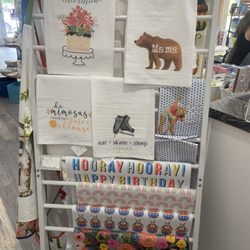 Paper Fiesta - Tea towels and gift wrapping paper.