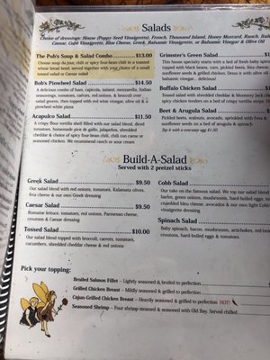 Menu photo 8 The Pub & Restaurant Gettysburg, PA