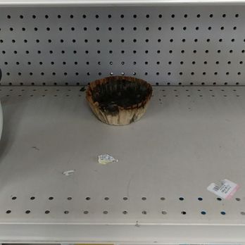 Goodwill Store - Crusty, old, moldy coffee grounds in a coffee filter. - Thrift Stores Near Me - Westbrook, Maine