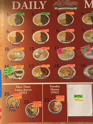 Menu photo 1 Mi Pueblito Toppenish, WA Menu photo 1 Mi Pueblito Toppenish, WA