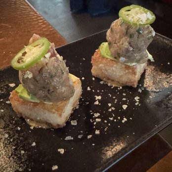 The Brinkerhoff - Crispy Rice Tuna Roll - Bars Near Me - Castle Rock, Colorado The Brinkerhoff - Crispy Rice Tuna Roll - Bars Near Me - Castle Rock, Colorado
