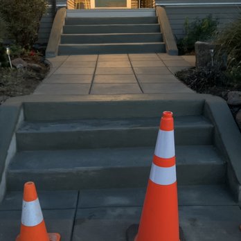 Four Corners Concrete Construction - Stairs to entryway with seal - Masonry/Concrete Near Me Four Corners Concrete Construction - Stairs to entryway with seal - Masonry/Concrete Near Me