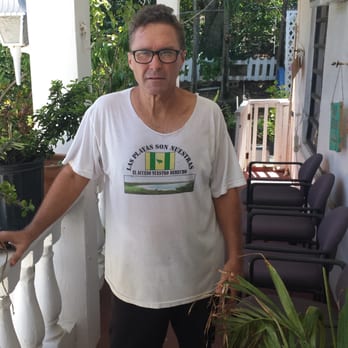 Culebra International Hostel - Tommy Loving - the owner. He is an incredibly friendly guy! He is a native of Baton Rouge, Louisiana. - Guest Houses Near Me - Culebra, Puerto Rico