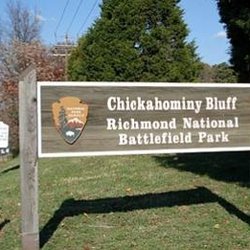 Chickahominy Bluff Richmond National Battlefield - Entrance