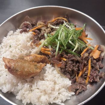 Korean Kitchen - Lunch Beef Bulgogi Over Rice - Korean Near Me - North Miami Beach, Florida