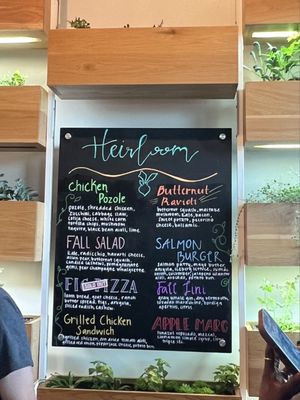 Menu photo 6 Heirloom Fresno, CA