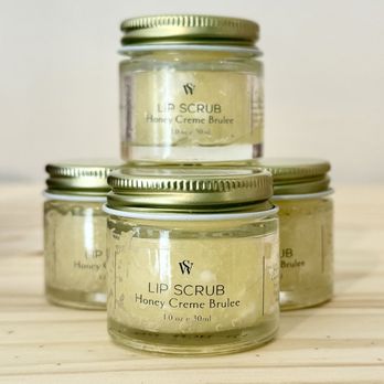 Earth Tribe - Honey crème brûlée lip scrub. Locally made. - Women's Clothing Near Me - Ellicott City, Maryland Earth Tribe - Honey crème brûlée lip scrub. Locally made. - Women's Clothing Near Me - Ellicott City, Maryland