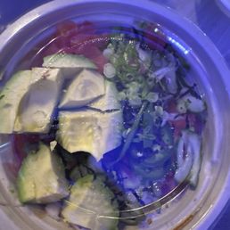 Large poke bowl Large poke bowl