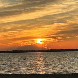 North Landing Beach RV Resort & Cottages - This is the sunset you'll experience every night, Spectacular