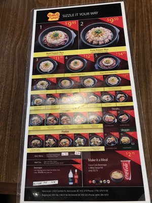 Menu photo 1 Pepper Lunch Richmond, BC