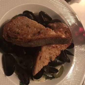 Garibaldis - Mussels in a wine sauce with crispy toast. - New American Near Me - San Francisco, California Garibaldis - Mussels in a wine sauce with crispy toast. - New American Near Me - San Francisco, California