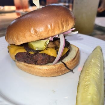 Public House - Single Vegan Burger - Cocktail Bars Near Me - Ferndale, Michigan