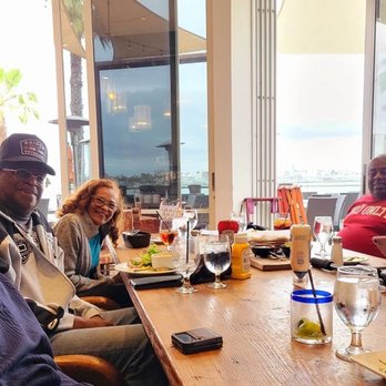 Fuego - Our group at Fuego at The Maya. - Mexican Near Me - Long Beach, California