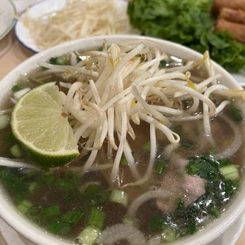 California Noodle & Grill - Pho with cooked bean sprouts - Vietnamese Near Me - Chino, California