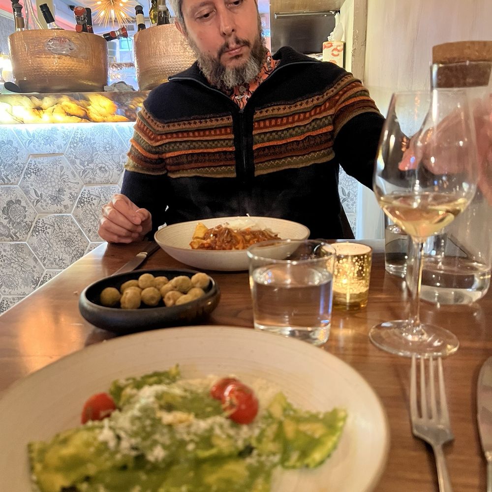The Rustic - Pesto Ravioli and Ragu - Italian Near Me - San Francisco, California The Rustic - Pesto Ravioli and Ragu - Italian Near Me - San Francisco, California