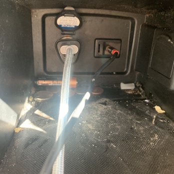 Mister Car Wash - Dirty center console. - Car Wash Near Me - Edgewater, Maryland