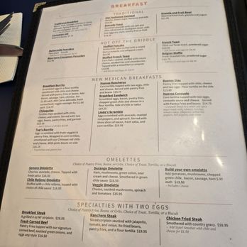 Pantry Restaurant - Menu. May 25, 2025 - Breakfast & Brunch Near Me - Santa Fe, New Mexico